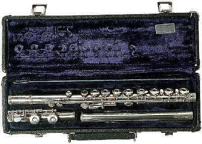 Querfl&ouml;te mit Etui